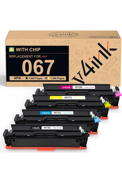 CanonMf650 Lbp630 Series Lbp632cdw Mf654cdw Mf655cdw Mf657cdw Mf652cw Printer 4pack ürün görseli 1