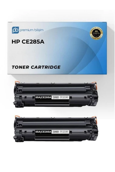 HP LaserJet CE285A Pro M1132 MFP M1212nf M1214nfh M1217nfw P1100 P1102 P1102w P1104 P1104w - 2 Adet ürün görseli 1