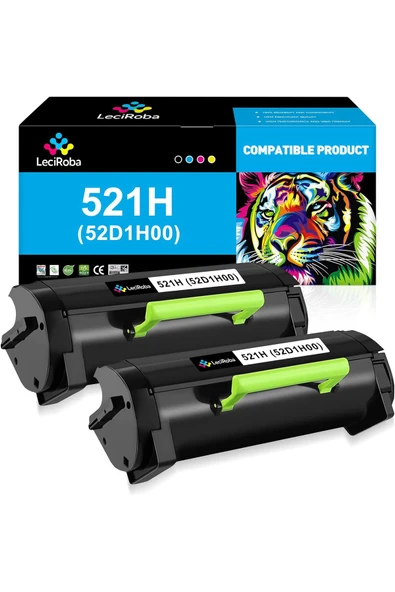 Lexmark MS710 MS711 MS810 MS811 MS812 MX710 MX711 MX810 MX811 MX812  (25,000 Pages, 2-Packs) ürün görseli 1