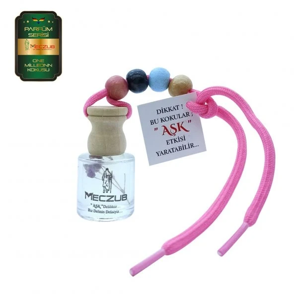 Aşk-ı Sermest Toptan Meczub Parfüm Serisi Onee Miilleon Kokulu 10 x 8 ml Silindir Şişe Oto Kokusu ürün görseli 1