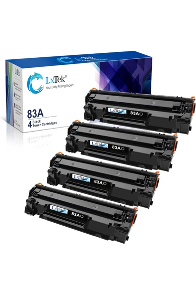 HP YA-DE BİLİŞİM 83A MUADİL Laserjet Pro MFP M125nw M201dw M225dw M201n M125a M127fn M127fw, 4 Black ürün görseli 1
