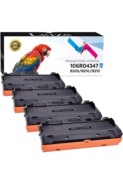Xerox B210 B205 B215 B210DNI B205NI B215DNI B215MFP B205MFP *ASKA STORE*Black 3,000 Pages, 4-Pack ürün görseli 1