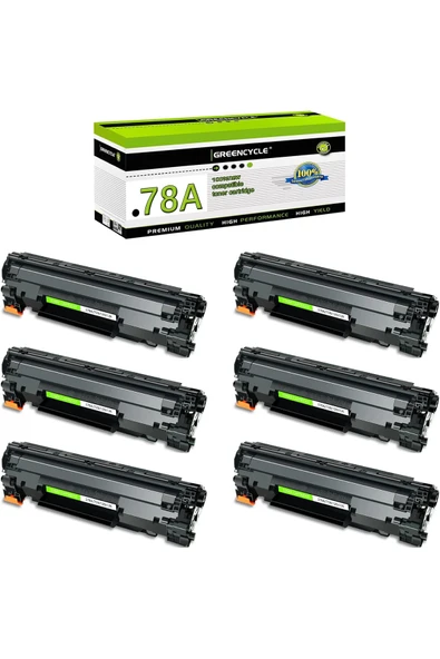 HP Ce278a TONER Muadil Toner 6adet Avantaj PakeT ürün görseli 1