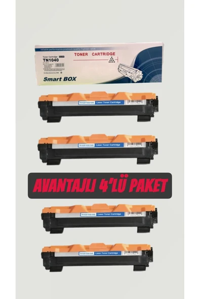 Smartbox BROTHER YAZICI UYUMLU MUADİL TN/040 FOR USE İN HL-1111/1118/1208/DCP-1511/1518/S1801 SİYAH TONER ürün görseli 1