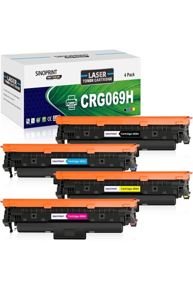 Canon ÇİPSİZ CRG069H  Canon i-SENSYS LBP673Cdw LBP674Cdw LBP674Cx MF751Cdw MF753Cdw MF752Cdw MF756Cx ürün görseli 1