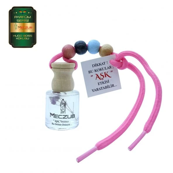 Aşk-ı Sermest Toptan Meczub Parfüm Serisi Hugoo Boss Kokulu 10 x 8 ml Silindir Şişe Oto Kokusu ürün görseli 1