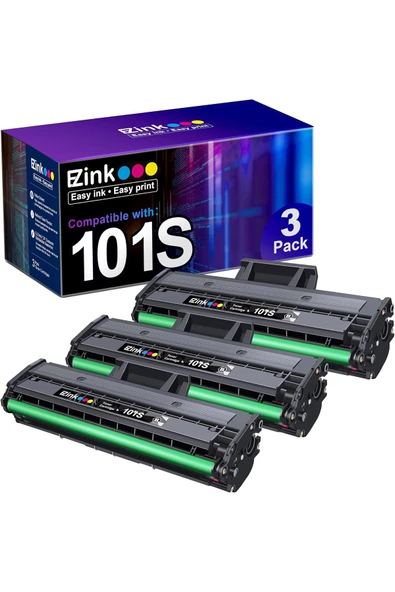 Samsung MLT-D101S 101S MLTD101S (3 Adet) ML-2166W ML-2160 ML-2165 SCX-3405W  SCX-3405FW SCX-3400 SCX-3401FH ürün görseli 1