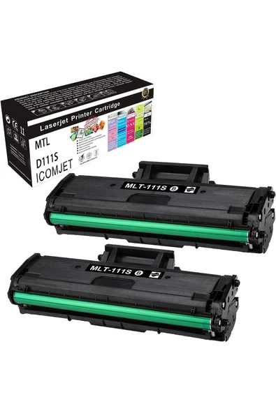 Samsung D111S MLT-D111S 111S Work for Samsung Xpress SL-M2020 SL-SL-M2022 SL-SL-M2070 -SL-M2070FW (2 ADET) ürün görseli 1