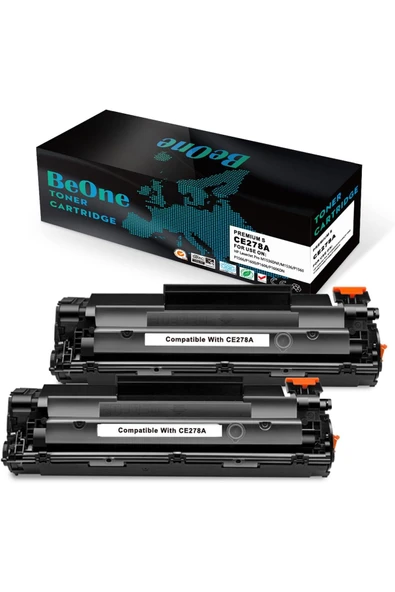 HP 278A TONER Laserjet Pro MFP M1536 M1536DNF P1560 P1566 P1600 P1606 2Lİ PAKET ürün görseli 1
