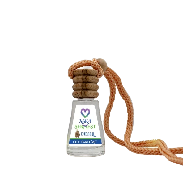 Aşk-ı Sermest Toptan Diesell Oto / Araç Kokusu Piramit Şişe, 12 mL, 10 Adet ürün görseli 1