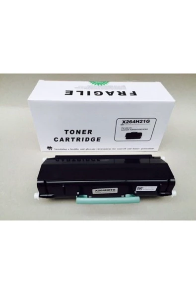 Lexmark X264-x264h11g Muadil Toner Yüksek Kapasiteli ürün görseli 1