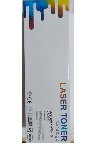 TONER CARTRIDGE Q2612a/fx-9/fx-10/crg303 Toner ürün görseli 1