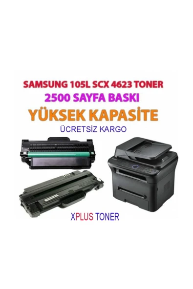 Samsung Ithal Mlt-d105l Scx-4600,4623f-fn-1910-1915 Chipli Toner ürün görseli 1