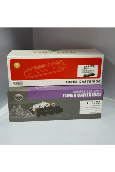 TONER 17a / Cf217a / M102 / M130 Muadil Toner Çipli ürün görseli 1