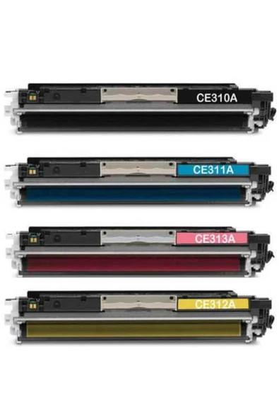 Toner Ce310a-ce311a-ce312a-ce313a Takım Muadil Toner 126a ürün görseli 1