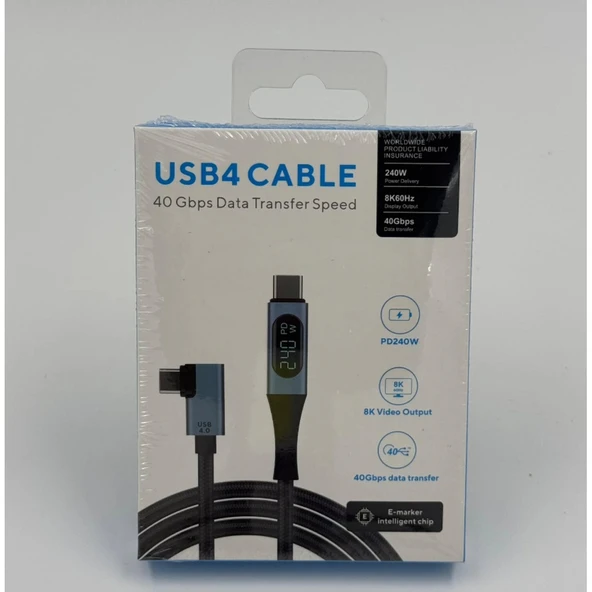 ZR849 T Led Usb 4 240W 40Gb 8K 60Hz 1M ürün görseli 1