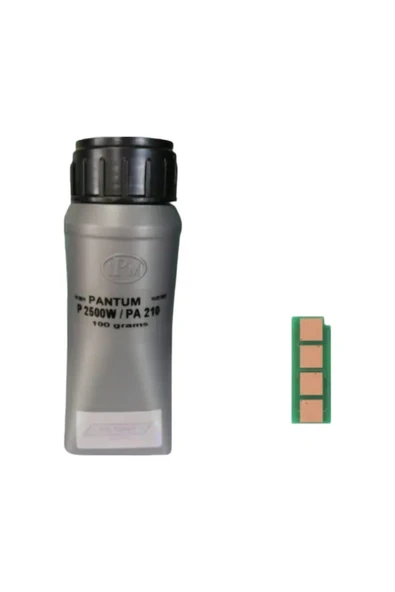 Pantum Muadil P2500w Pa-200b |pa-210 Toner Tozu 100gr + Chıp tonermerkezi ürün görseli 1