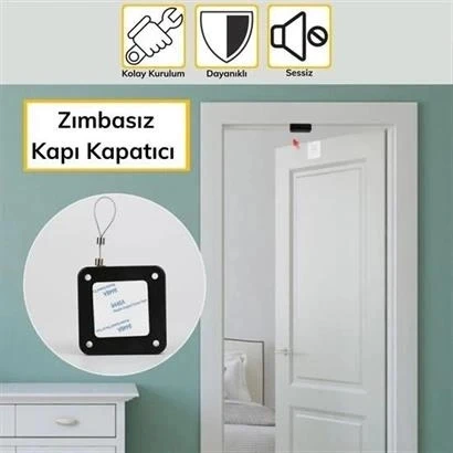 2 li Ev Ofis Dış Kapı Otomatik Kapı Kapatma Aparatı - Resim 6