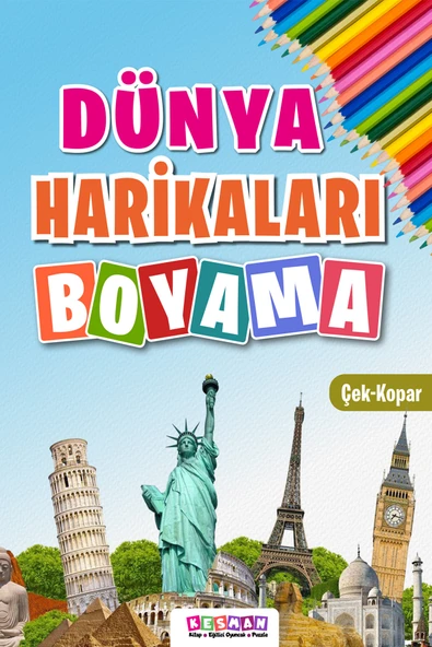 Dünya Harikaları Boyama Kitabı ürün görseli 1