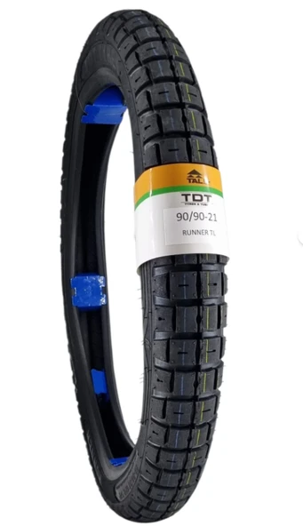 90/90-21 TL (TUBELESS - DUBLEKS) Motosiklet Lastiği Runner ürün görseli 1