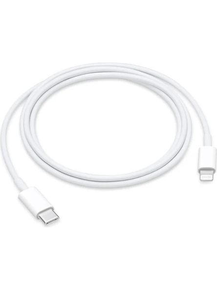iPhone Se Uyumlu 27W Destekli Type-C to Lightning PD Hızlı Şarj Özellikli Data ve Şarj Kablosu 1 Metre Kablo ürün görseli 1
