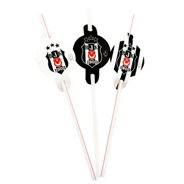Pipet Beşiktaş Karton Pipetli 6'lı ürün görseli 1