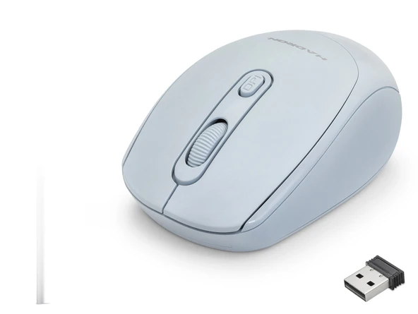 Kablosuz Mouse 800/1600 Dpi - Açık Mavi HDX3406B ürün görseli 1