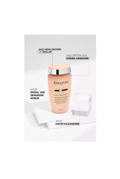 Curl Manifesto Bain Hydratation 250 Ml - Resim 3
