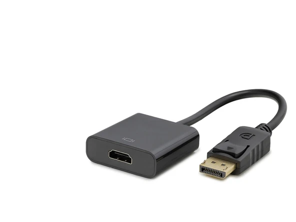 Displayport To Hdmi Dişi Görüntü Dönüştürücü 4K 30 Hz - Siyah HDX7873 ürün görseli 1