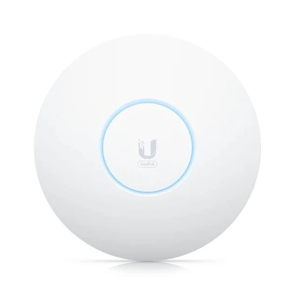 UBNT UniFi AP U6-Enterprise Üç Bant (2.4/5/6GHz) WiFi 6E 10.2Gbps Access Point ürün görseli 1