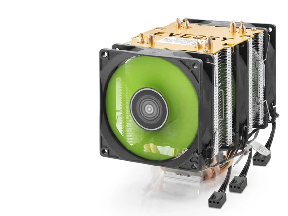 Cpu İşlemci Kule Tipi Soğutucu 600 Serisi Üç Fanlı 6 Bakır Borulu ND2605 ürün görseli 1