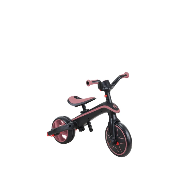 Globber Explorer 4in1 Katlanabilir Bisiklet Koyu Pastel Pembe ürün görseli 1