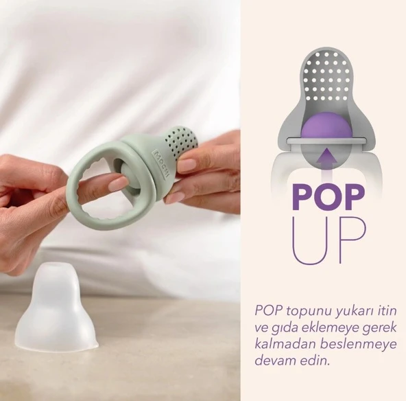 Mochi Pop-Up Meyve Sebze Gıda Emziği Sky ürün görseli 1