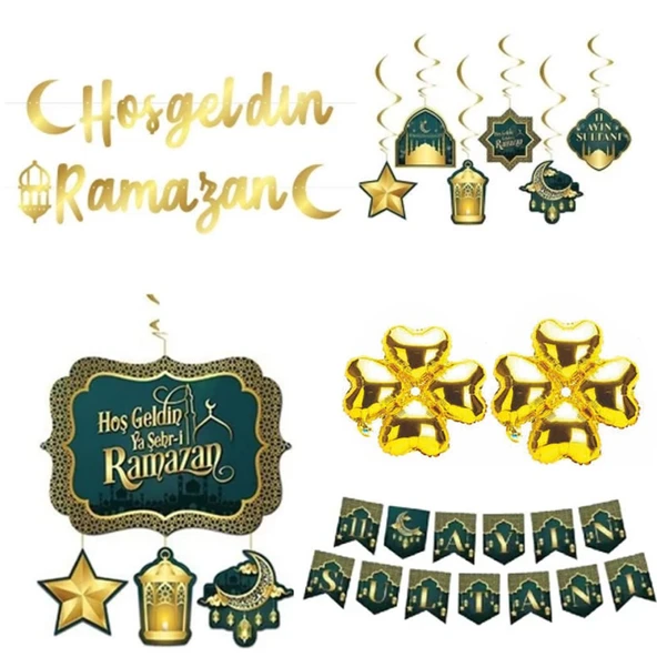 Hoşgeldin Ya Şehri Ramazan Işıklu Ramazan Süsü Hoşgeldin Ramazan Ev Süsleme ürün görseli 1