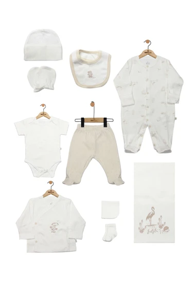 Bistyle 10lu Hastane Çıkışı My Favorite Zoo 11134 Ekru ürün görseli 1