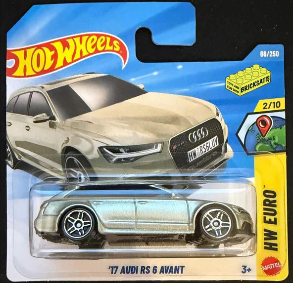 Hot Wheels Tekli Arabalar '17 Audi RS 6 Avant JJK90 (Euro) ürün görseli 1