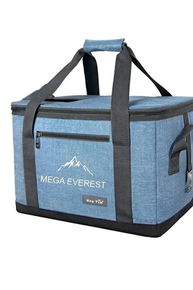 Mega Everest 40 Litre Termos Çanta Buzluk Soğutucu Çanta Piknik Çantası Lacivert ürün görseli 1
