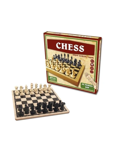 STAR CHESS AHSAP SATRANC TAKIMI ürün görseli 1