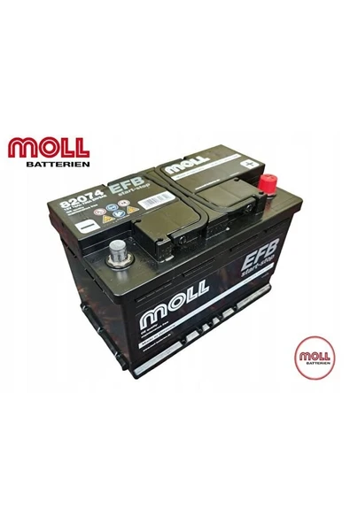MOLL EFB STAR-STOP 12V 74 Ah ürün görseli 1