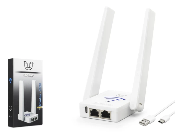 Wifi Repeater Router Access Point 300 Mbps R316 ürün görseli 1