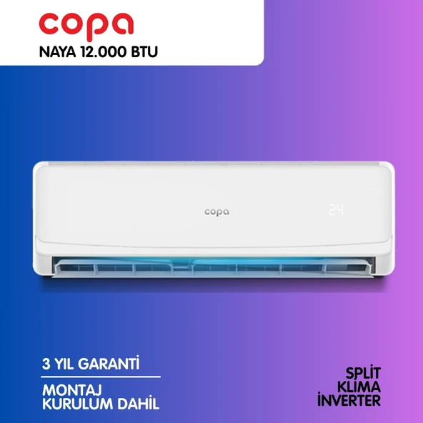 Copa Naya 12.000 Btu Split Inverter Klima Montaj Dahil ürün görseli 1