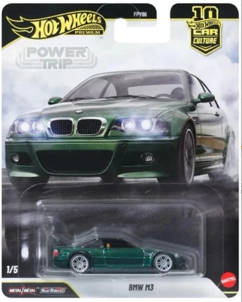 Hot Wheels Premium Bmw M3 E46 Power Trip 1:64 ürün görseli 1