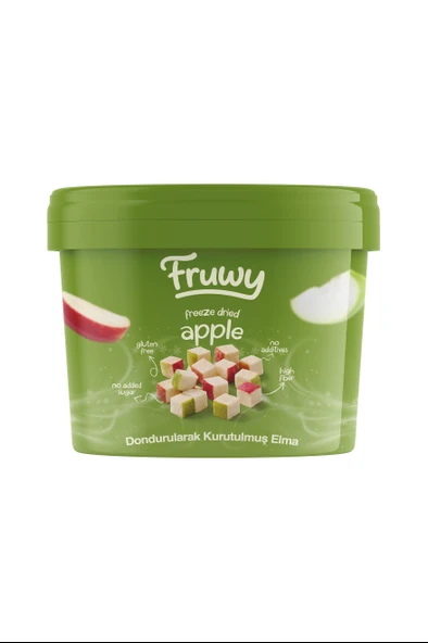 Freeze Dried Elma Kova (Dondurularak Kurutulmuş Elma) ürün görseli 1