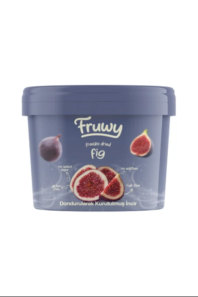 Freeze Dried İncir Kova (Dondurularak Kurutulmuş İncir) ürün görseli 1