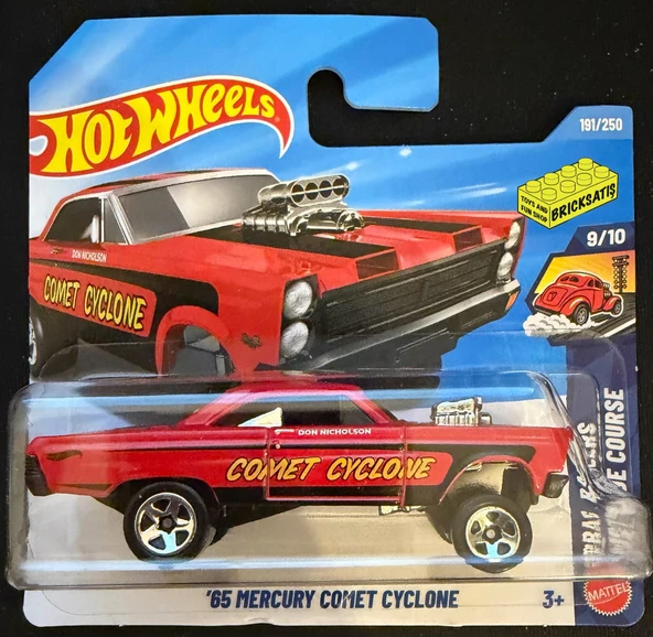 Hot Wheels Tekli Arabalar '65 Mercury Comet Cyclone JJK06 (Drag Racers) ürün görseli 1