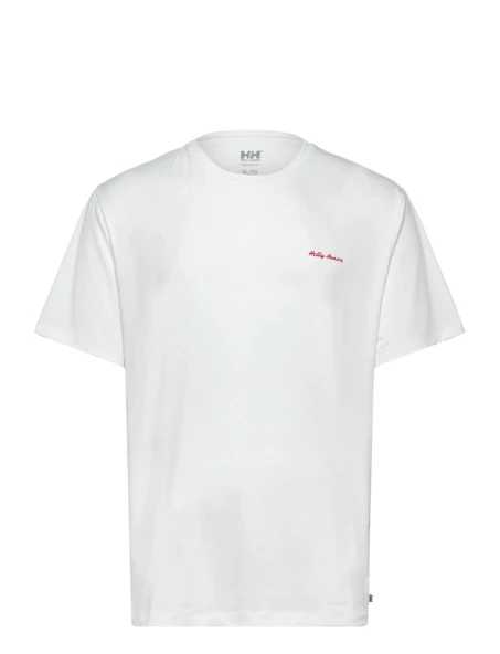 Helly Hansen Skog Recycled Graphic T-Shirt Beyaz ürün görseli 1