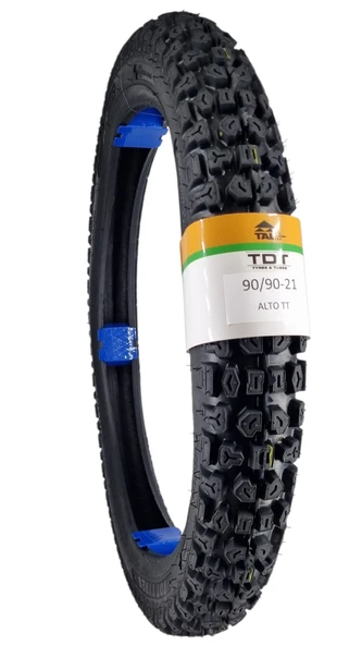 TDT TYRES 90/90-21 TT (TUBETYPE - İÇ LASTİKLİ TİP)  Motosiklet Lastiği Alto ürün görseli 1