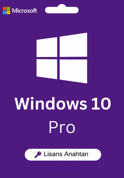 Microsoft Windows 10 Pro Dijital Lisans Satın Al ürün görseli 1