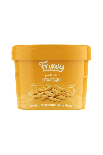 Freeze Dried Mango Kova (Dondurularak Kurutulmuş Mango) ürün görseli 1