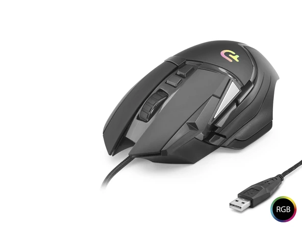 G502 Gaming Mouse 7200 Dpi 6 Tuş 1000 Hz Rgb - Siyah ürün görseli 1